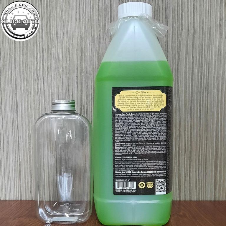 Chemical Guys - Give your carpets and upholstery a deep clean with Fabric  Clean!⁣ Fabric Clean dissolves and removes dirt, odors, and stains from  automotive carpets, fabrics, and upholstery with hi-sudsing, deep