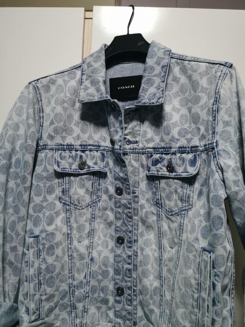 Coach shop jean jacket