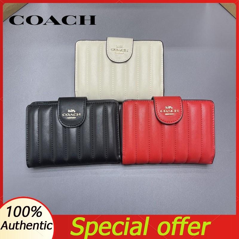 coach quilted wallet