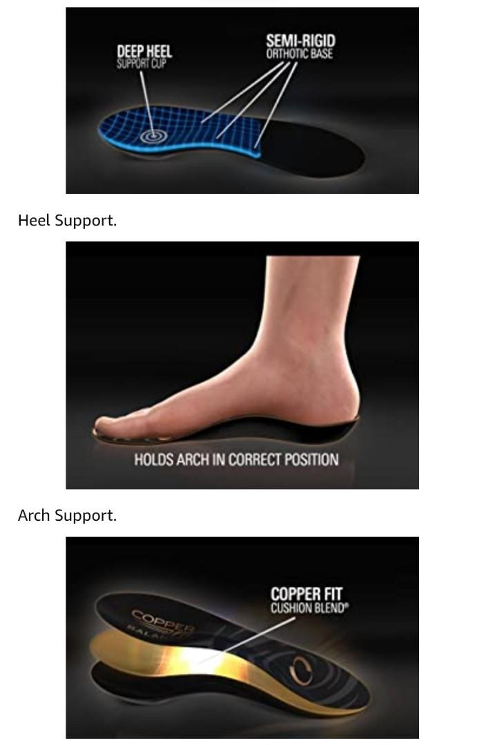 Copper Fit Balance Copper Infused Orthotic Insole