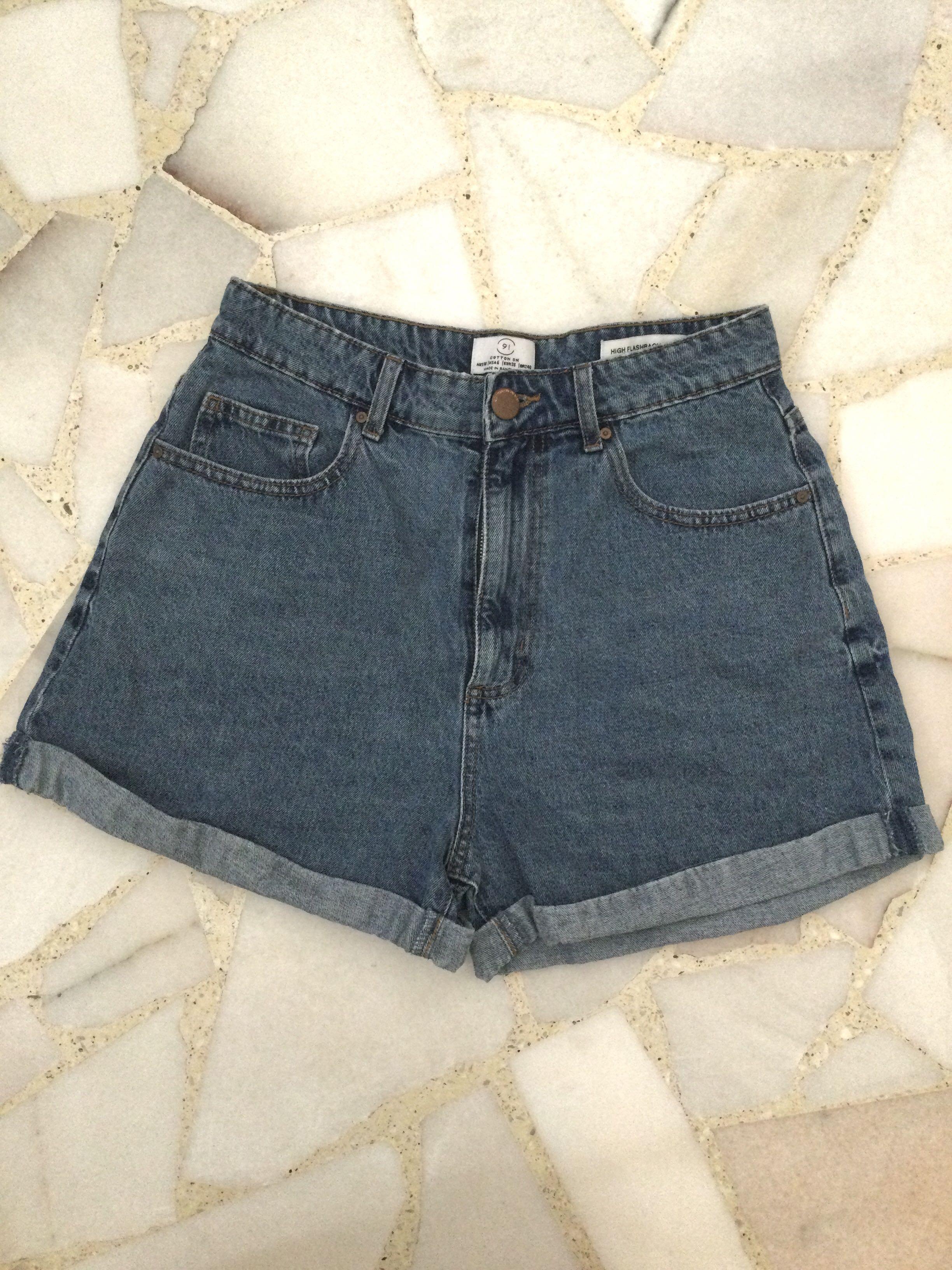High flashback shorts cotton on on sale