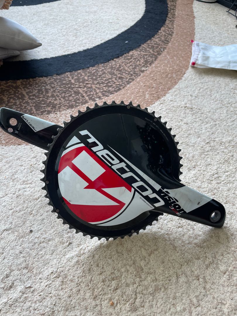 Crankset Vision Metron Sports Equipment Bicycles Parts