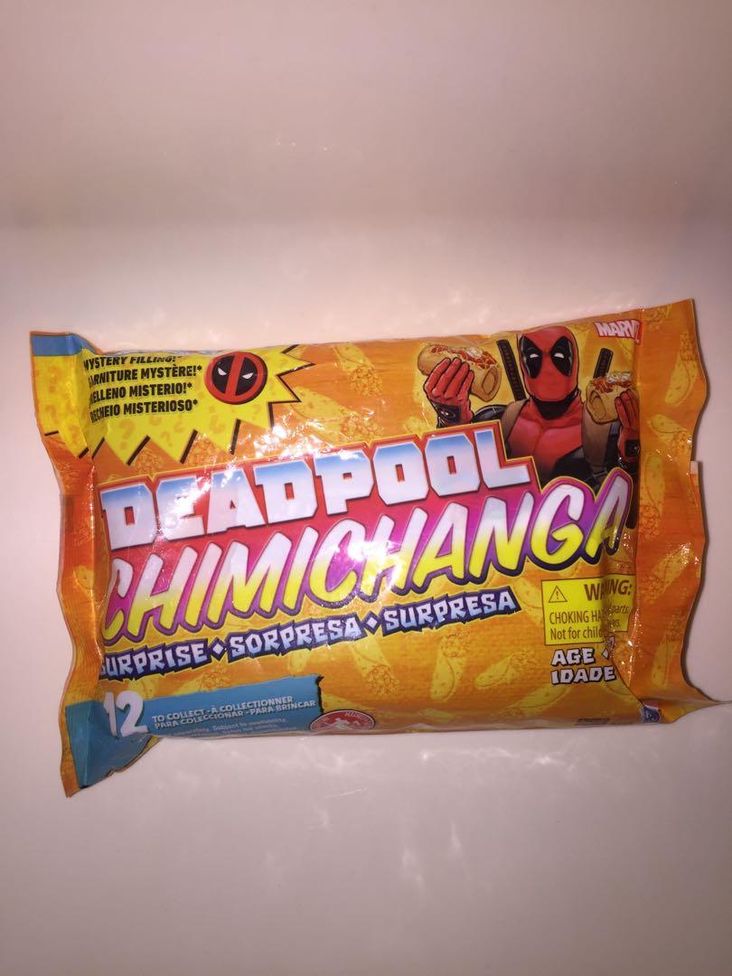 Marvel Deadpool Chimichanga Surprise with Mystery Filling (Order 1) Box of  12 Figures