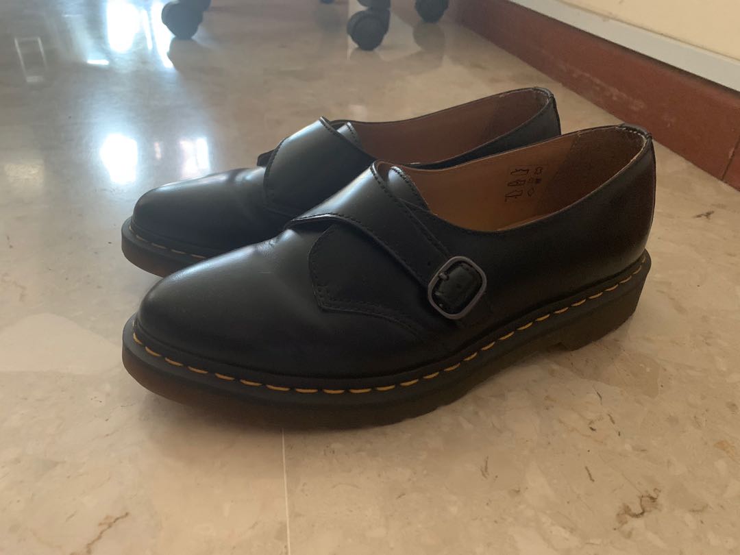 Dr marten sale monk strap