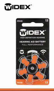 Dual Pack - Widex Size 13 Hearing Aid batteries
