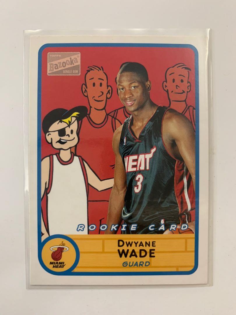 Dwayne Wade Bazooka Rookie Card (Category: Raw Singles) located in Pasig City. Submitted by joeytanyag (Listing ID 1131955140, Image 1). Description: 2003 - Topps - Bazooka - Base - Standard - Dwyane Wade #280 Sport: Basketball Year: 2003 Collection: Bazooka Base/Insert: Base Parallel: Standard Print Run: Unknown.