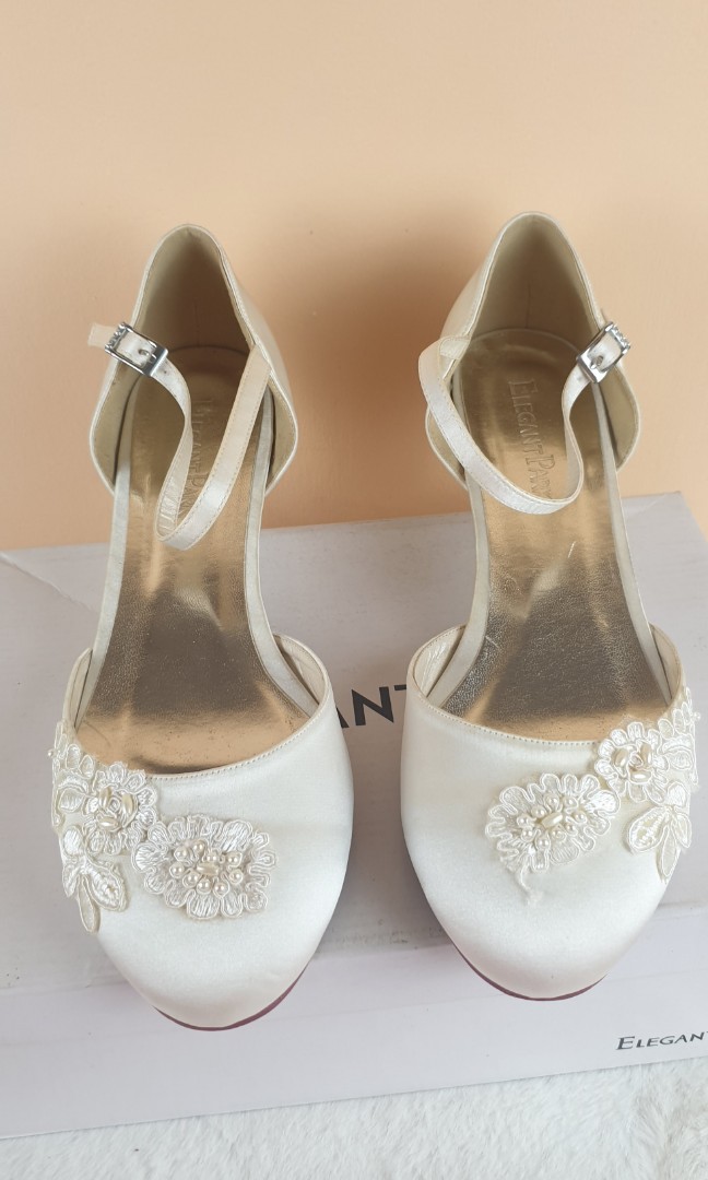 elegant park bridal shoes