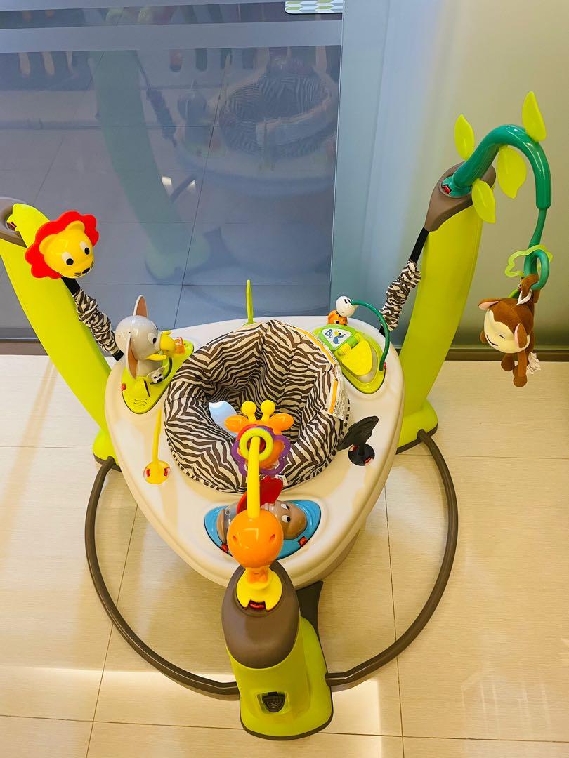 Evenflo ExerSaucer Jump and Learn Jumper Jungle Quest 
