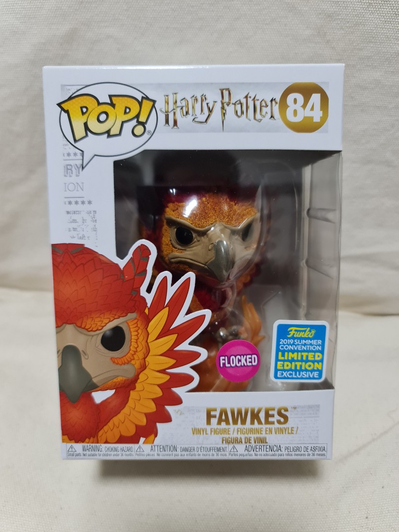 Fawkes (Flocked) Funko Pop, Hobbies 