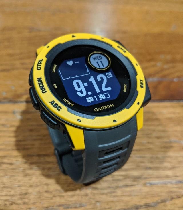 Garmin instinct top sunburst