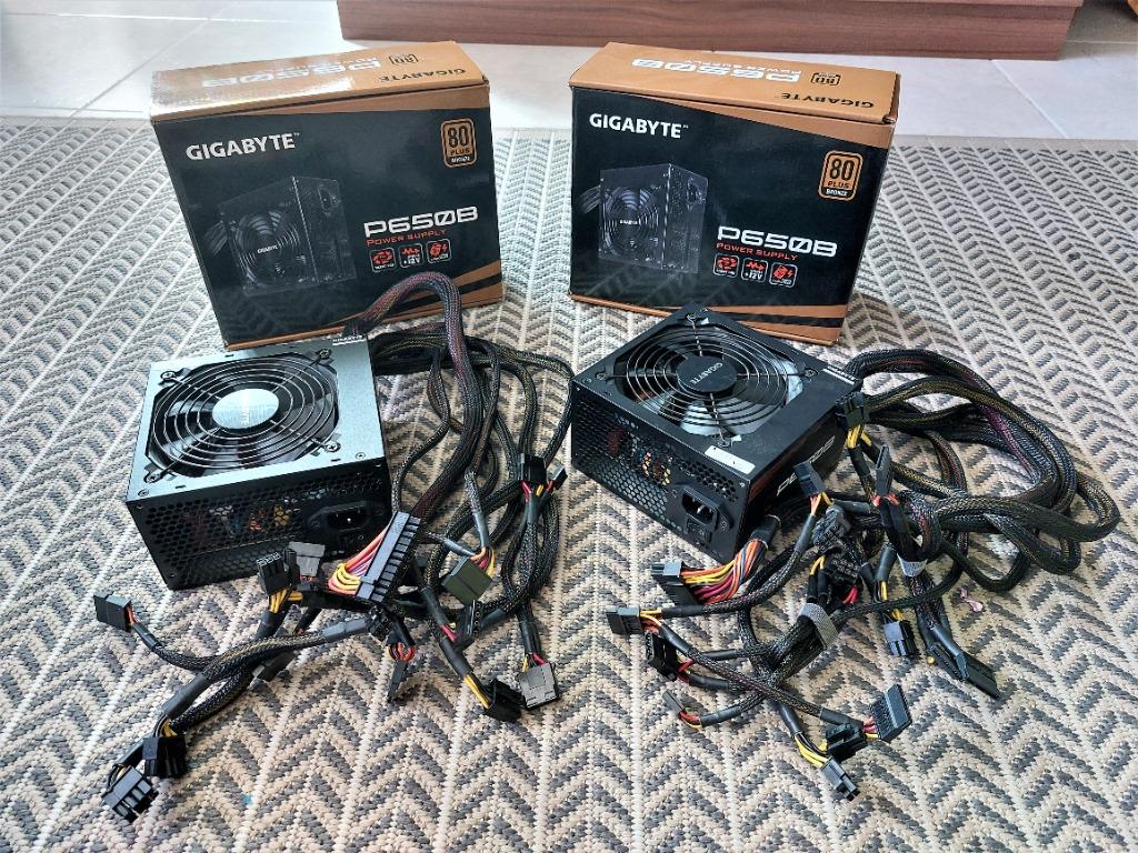 Gigabyte 650W PSU 80+ Bronze P650B Power Supply, Computers & Tech