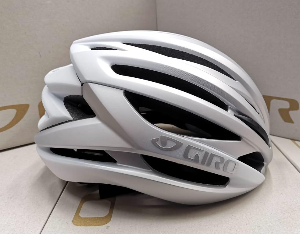 White Giro Syntax Road Cycling Helmet 