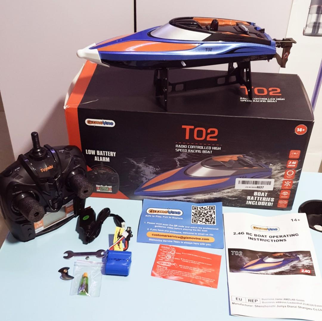 T02 rc new arrivals boat