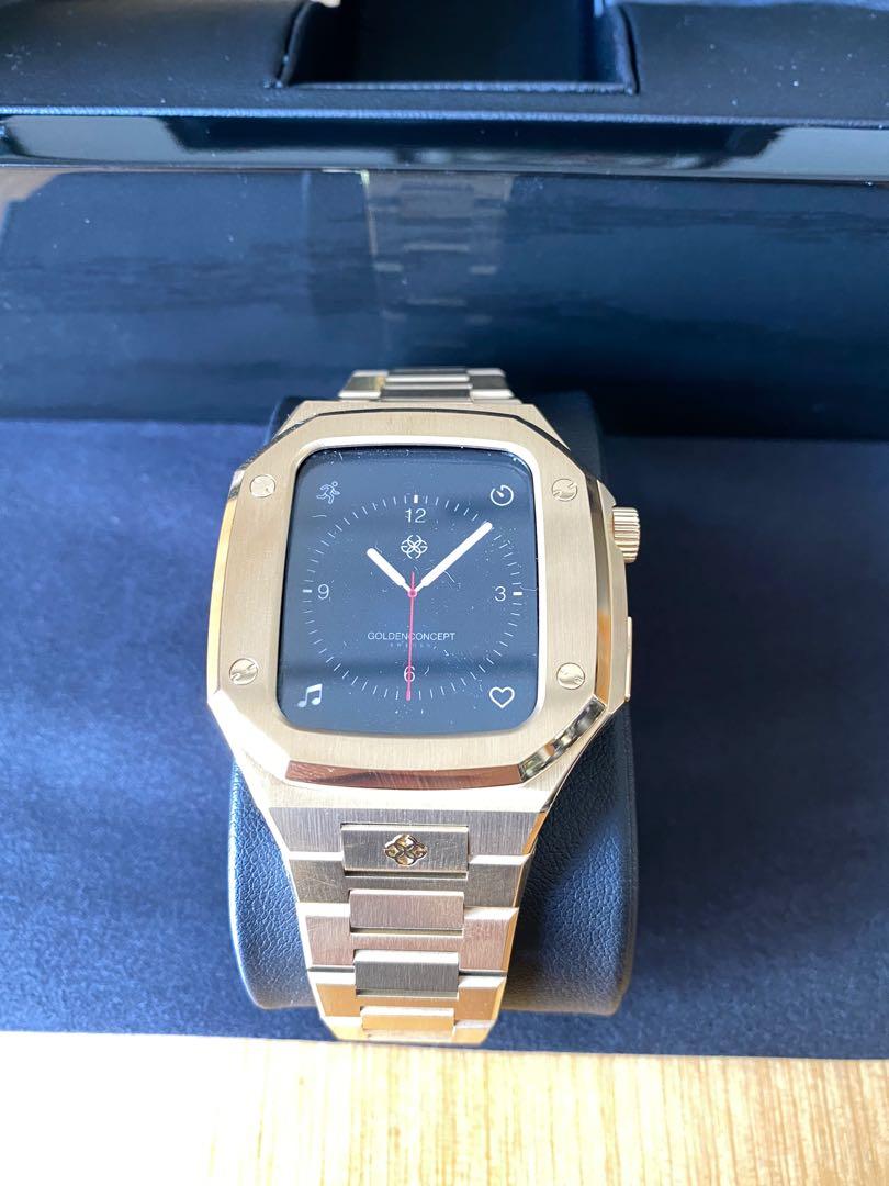 Golden concept iwatch 40mm gold watch case luxury Apple Watch