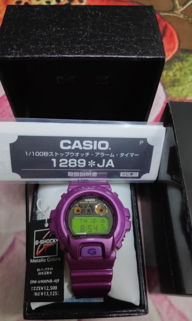 Gshock DW6900 Nb4 grape 1289x japan