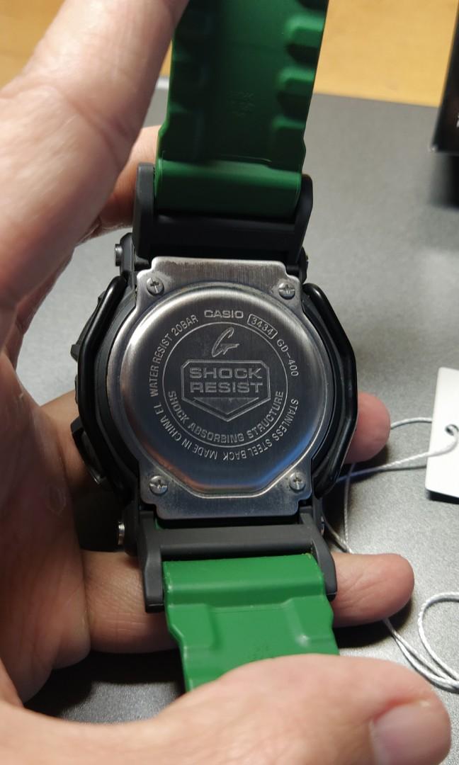 Casio g shock discount gd 400 3d