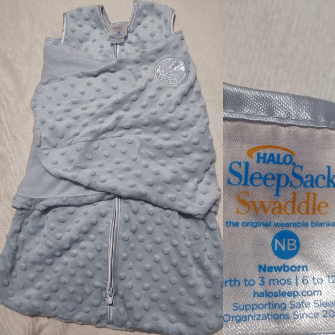 Halo sleepsack plush dot velboa hotsell swaddle small