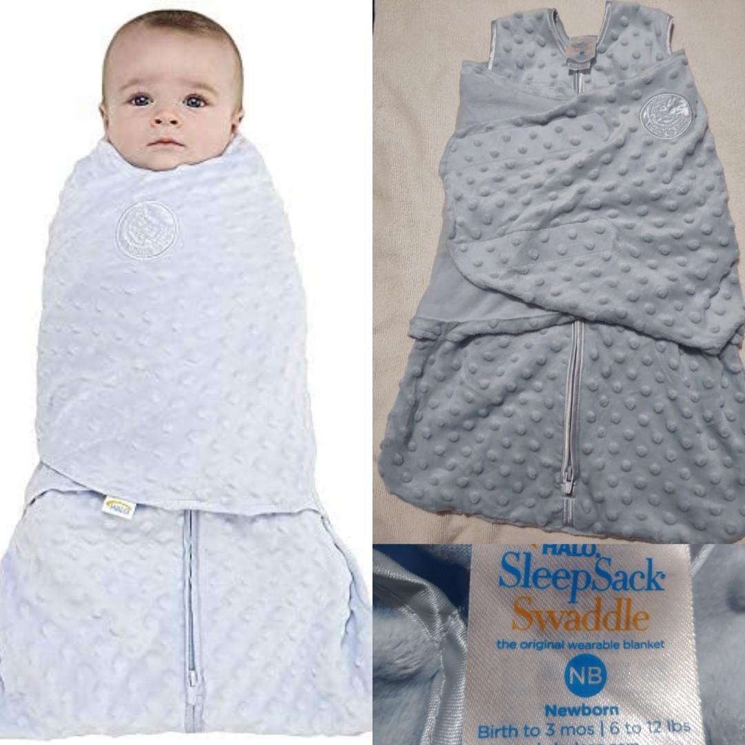 Halo sleepsack plush dot velboa 2024 wearable blanket