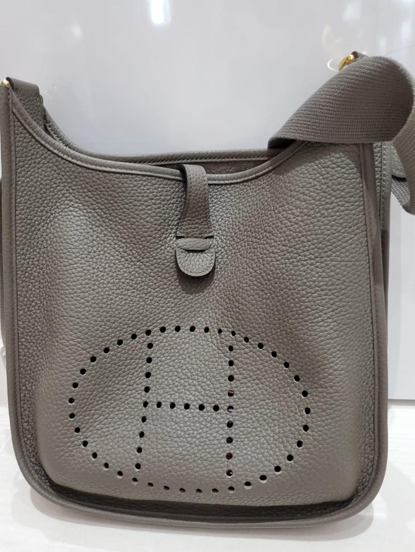 Replica Hermes Evelyne III 29 PM Bag In Trench Clemence Leather