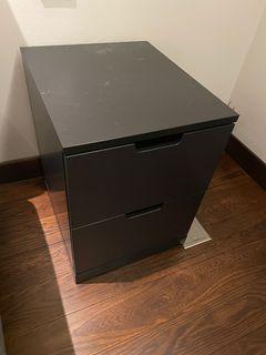 IKEA Black Cabinet (×2）
