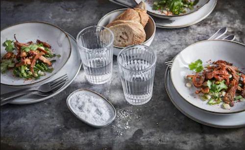 IKEA GLADELIG Plate, gray (Category: Dinnerware & Cutlery) located in Pasay City. Submitted by timelyfavorito1 (Listing ID 1131955938, Image 2). Description: Use as a beautiful eye-catcher or combine with other items in the GLADELIG series to create a matched table setting on both weekdays and weekends. Reactive glaze gives each plate a handcrafted and unique look, this is natural and adds to the product's charm. Stoneware, Colored glaze Microwav