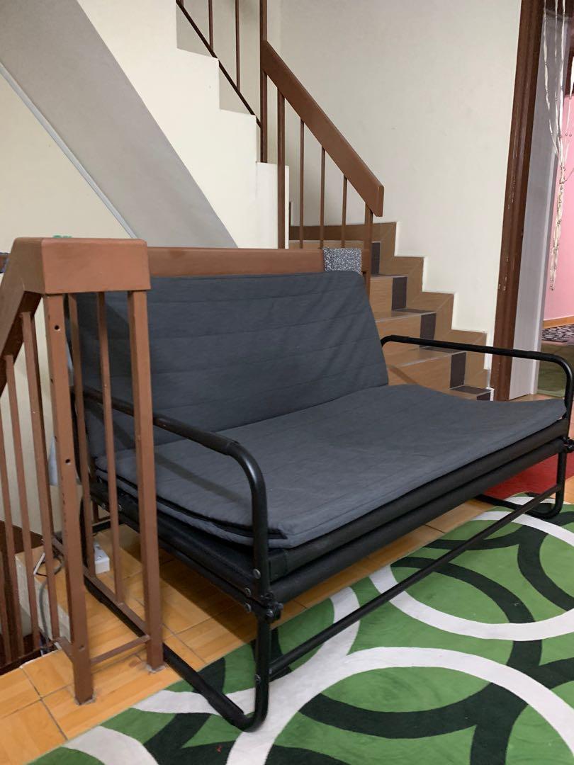 IKEA Hammarn Sofa Bed (7 months used), Furniture & Home Living