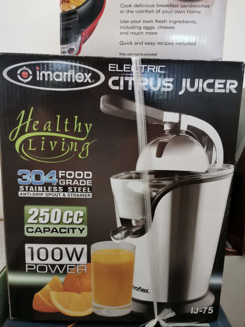 Imarflex Electric Citrus Juicer, TV & Home Appliances, Kitchen