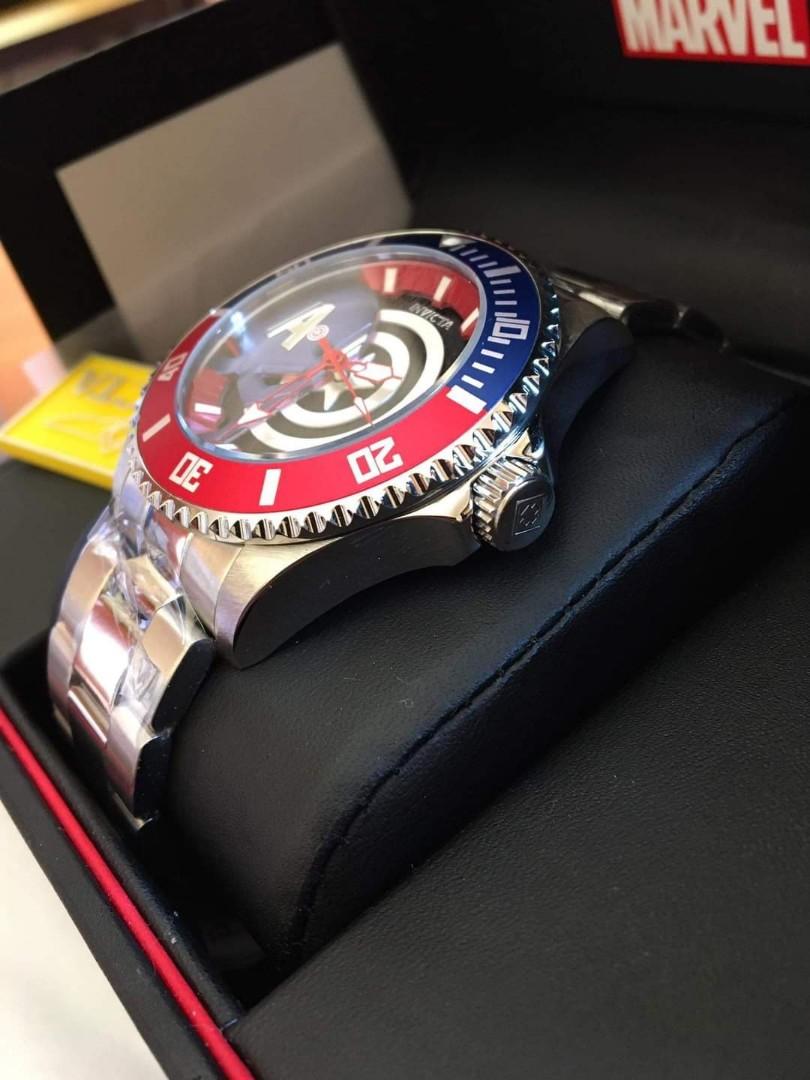 INVICTA WATCH Marvel Captain America Limited edition Men s