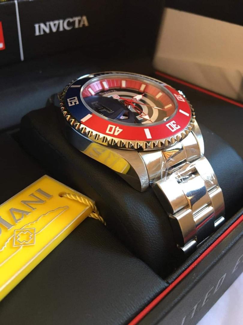 INVICTA WATCH Marvel Captain America Limited edition Men s Fashion Watches Accessories Watches on Carousell