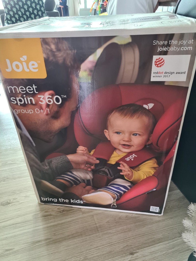 Joie spin 360 car seat Ember, Babies & Kids, Going Out, Car Seats on