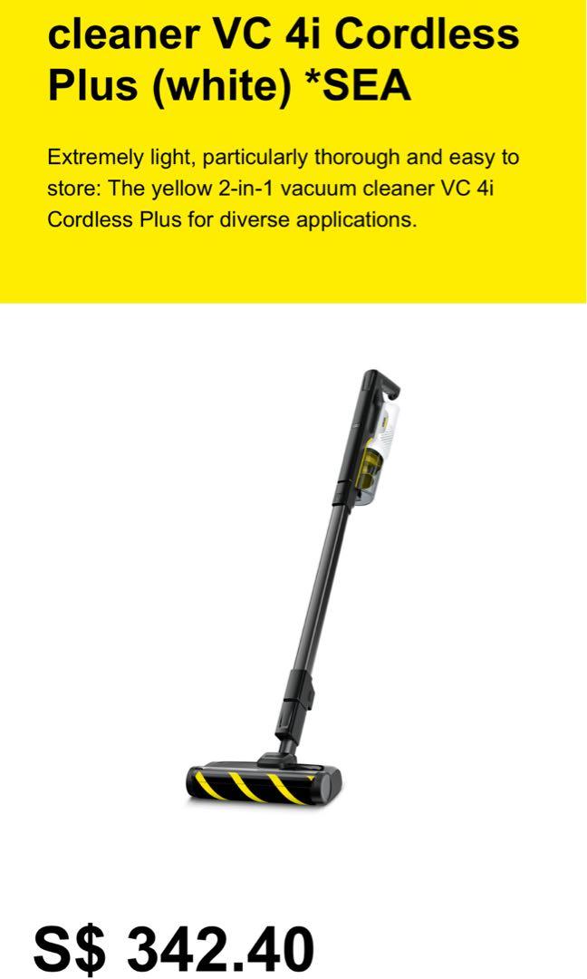 Karcher VC 4i cordless plus handheld vacuum cleaner, TV & Home Appliances, Vacuum Cleaner