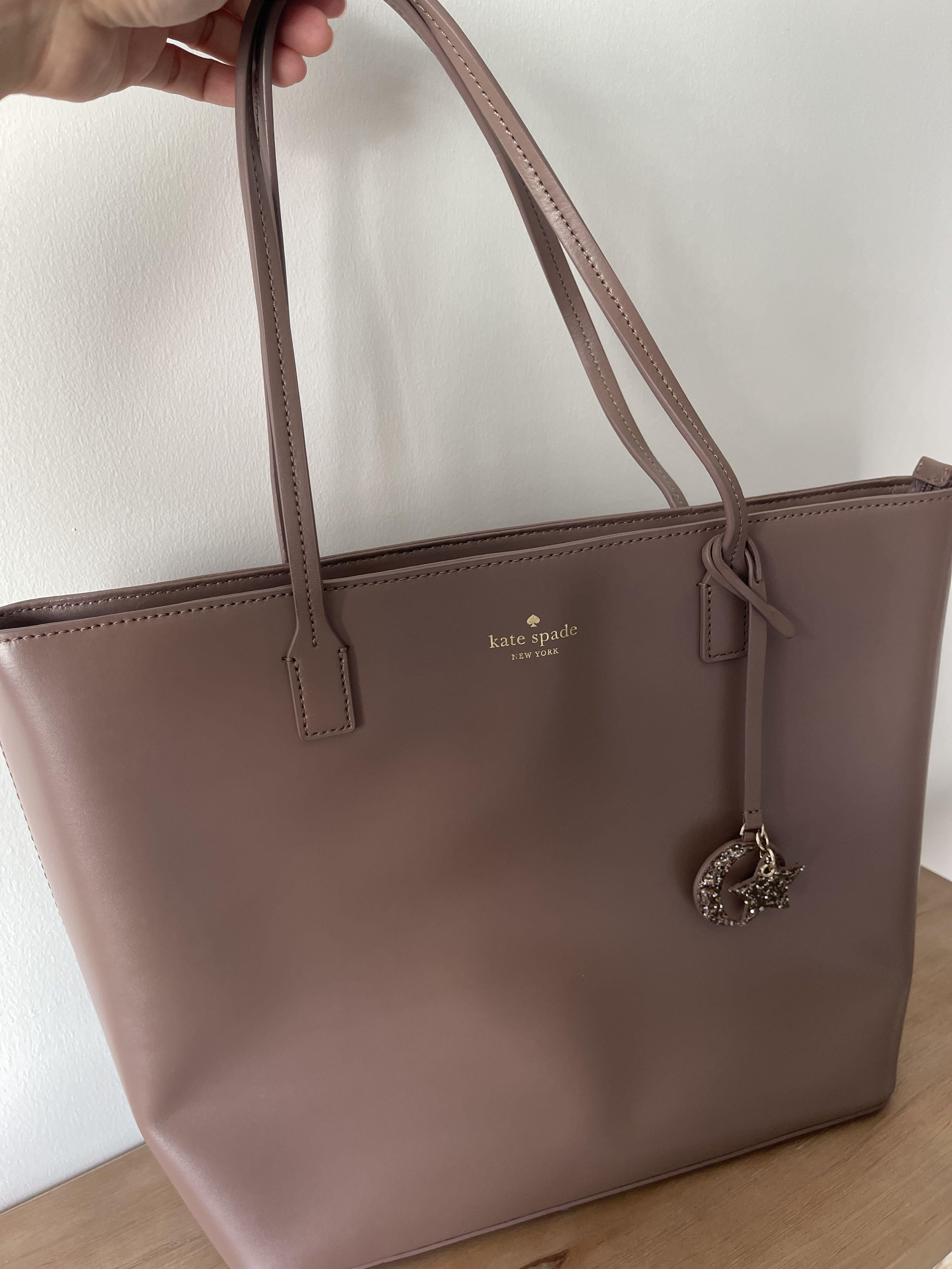 Kate Spade cow leather tote bag