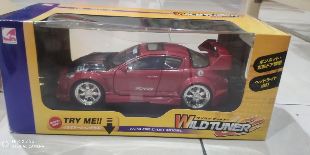 Kentoys wild tuner 1/24 mazda rx8, Hobbies & Toys, Toys & Games on