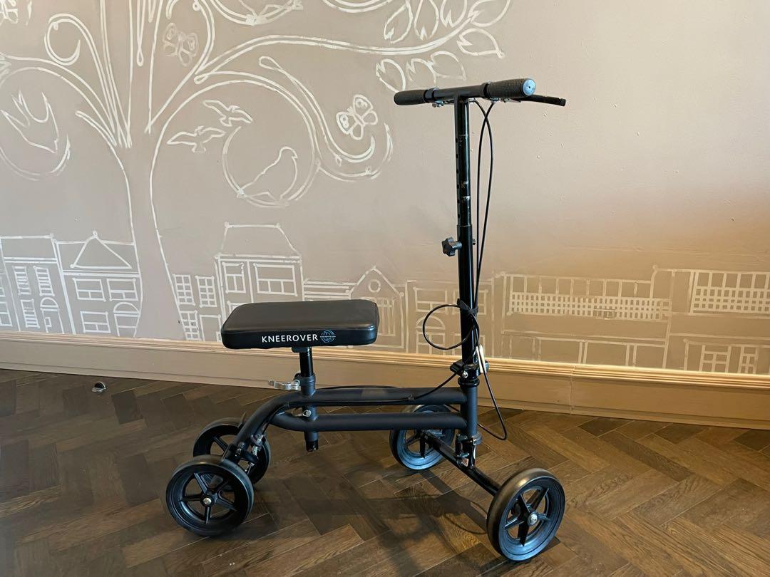 Knee Rover - broken ankle foot scooter, Health & Nutrition, Medical ...