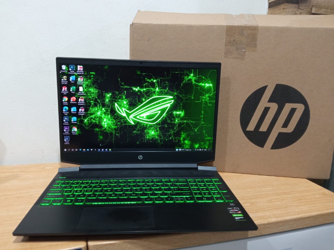 Laptop HP Pavilion Gaming 15ec0xxx AMD Ryzen 3550H Vega 8 GTX 1050 Ram