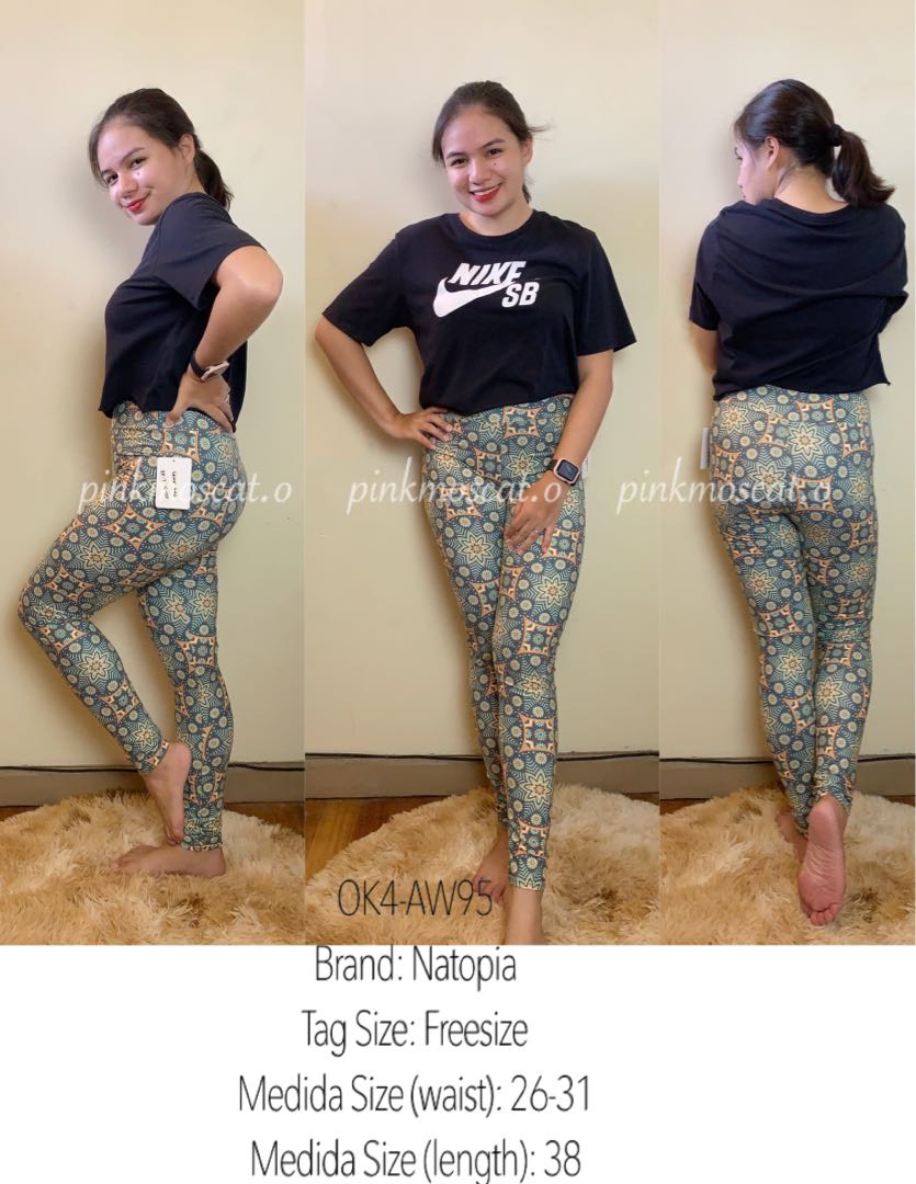 NATOPIA Leggings, Women's Fashion, Activewear on Carousell
