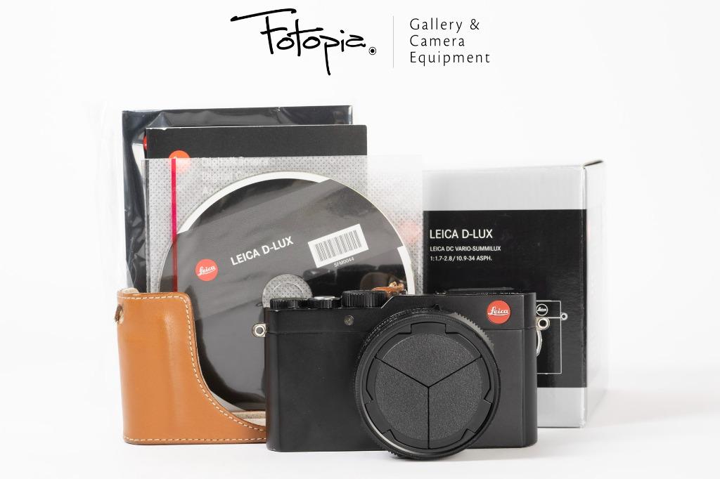 Leica D-Lux (Typ 109) - Black / 18473 with packing & half case