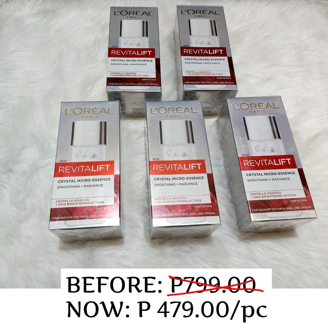 Loreal Revitalift authentic 100% (Category: Face Care) located in Quezon City. Submitted by Mhia17 (Listing ID 1131401582, Image 3). Description: .