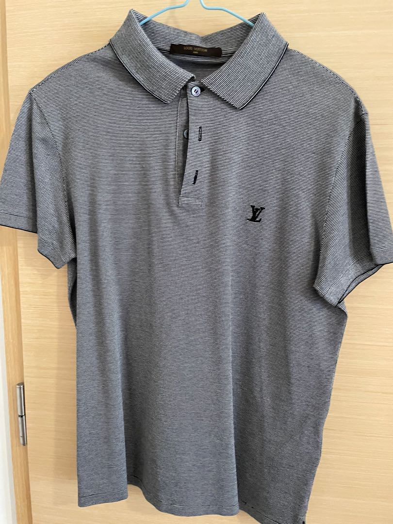 black lv polo shirt