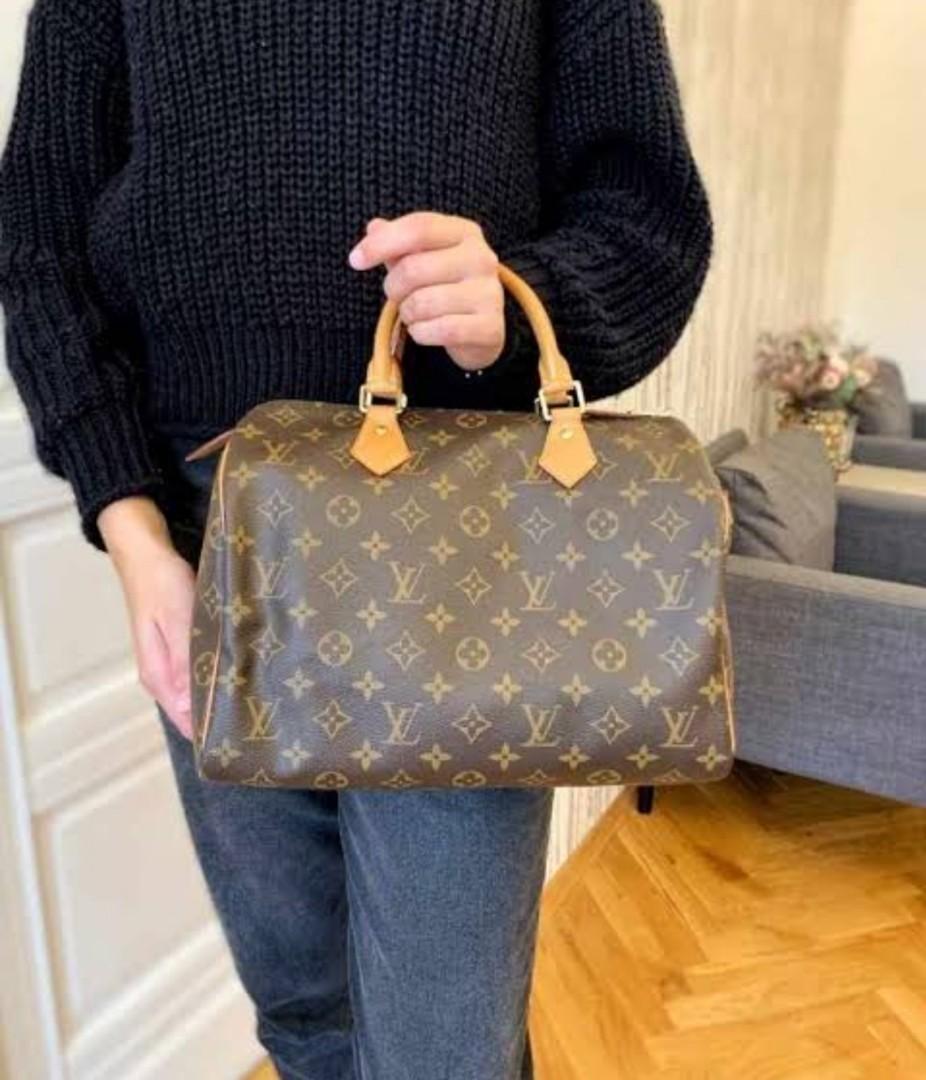 Louis vuitton speedy 30 Lv, Barang Mewah, Tas \u0026 Dompet di Carousell