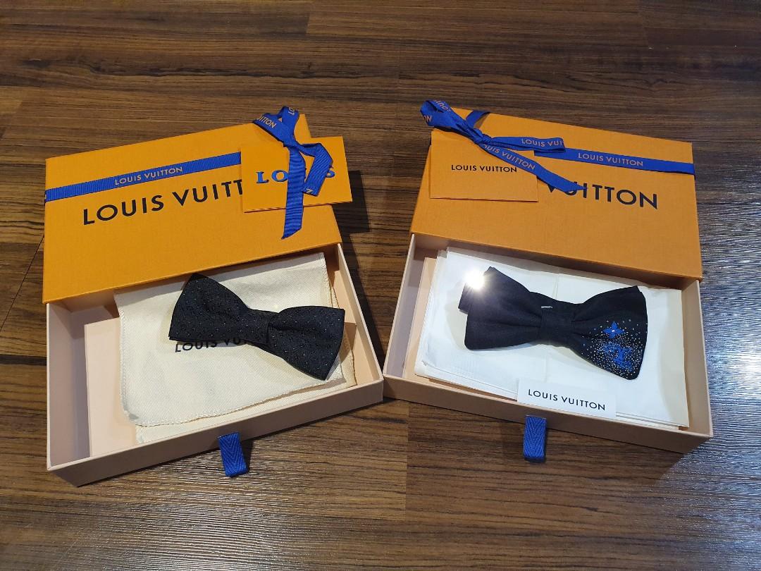 Brandnew Louis Vuitton Bow tie with dustbag box and receipt, Luxury, Bags &  Wallets on Carousell