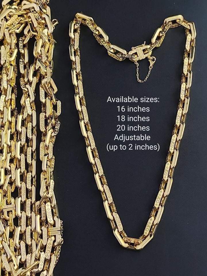 lv edge necklace