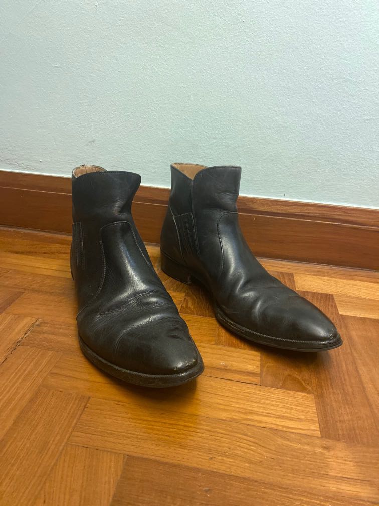 black maison margiela boots