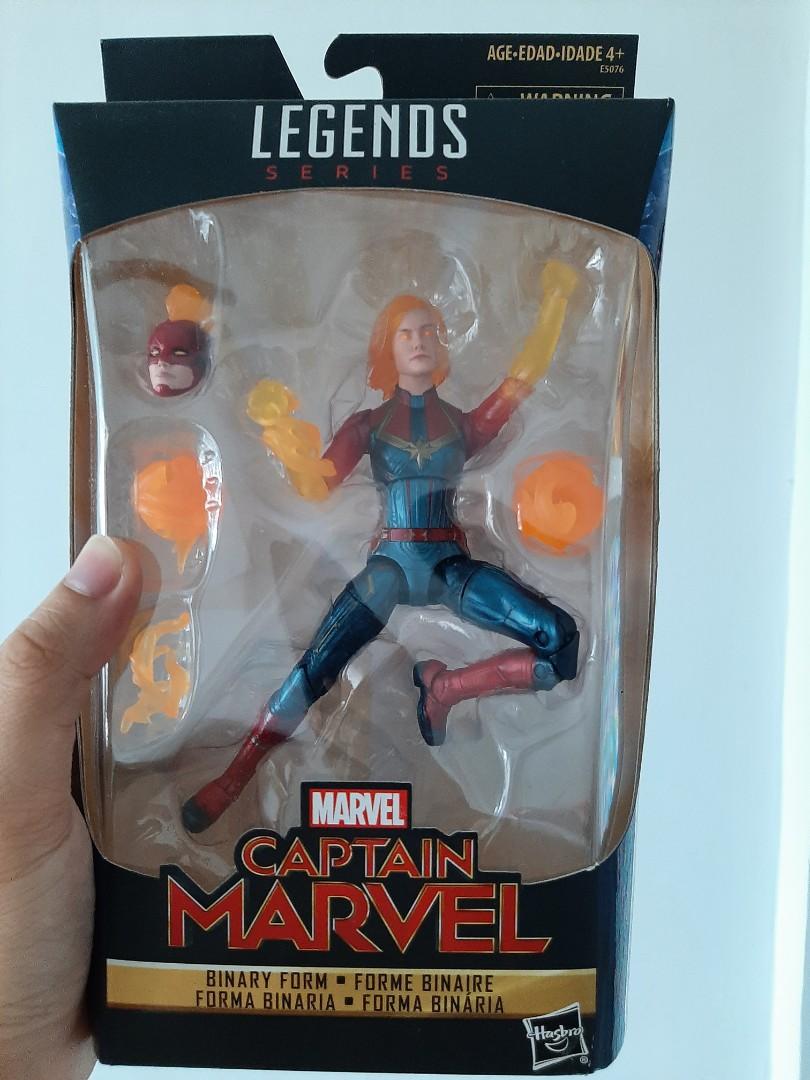 Captain marvel binary action figure online