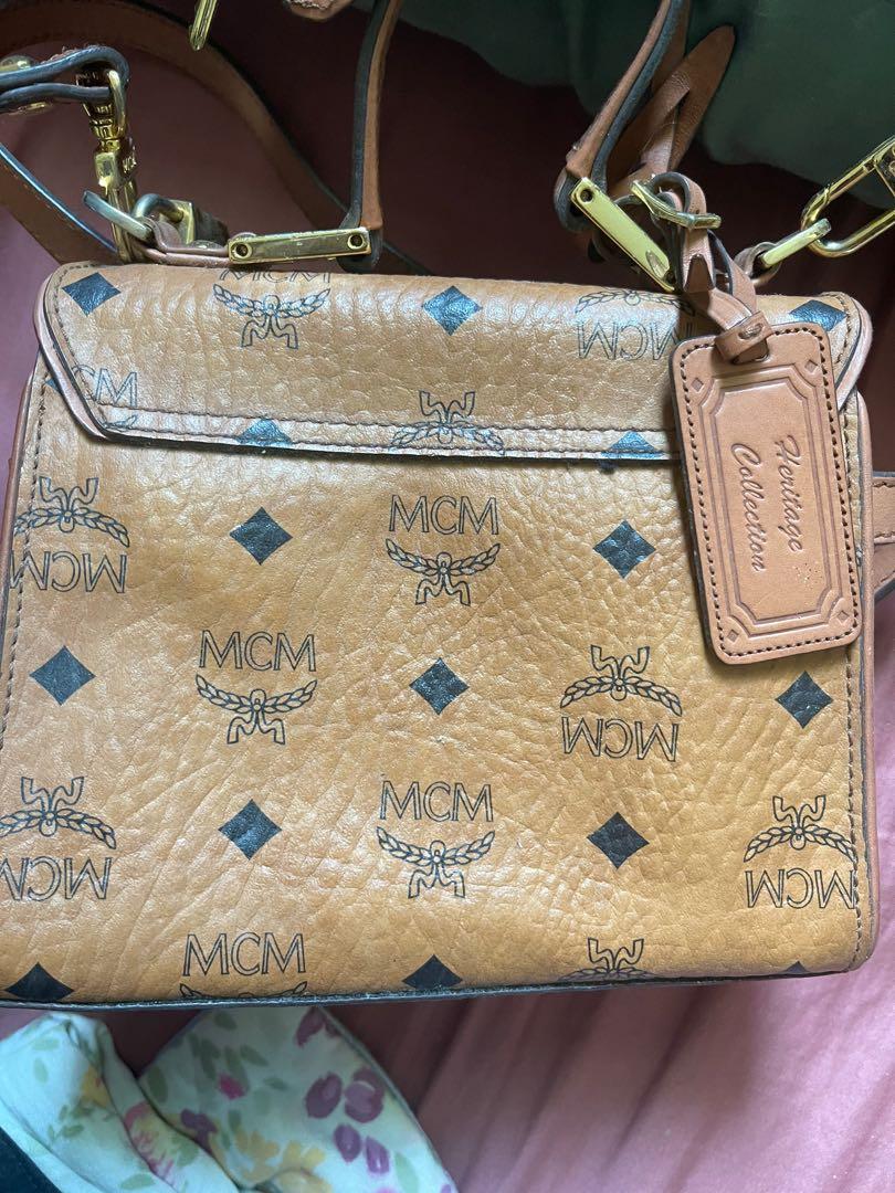 Rush Sale‼️ Reduced price MCM Mini Kelly Two Way Sling Handbag
