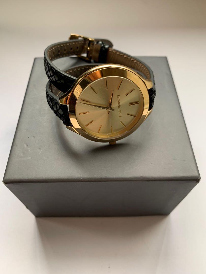 Michael kors wrap cheap around watch
