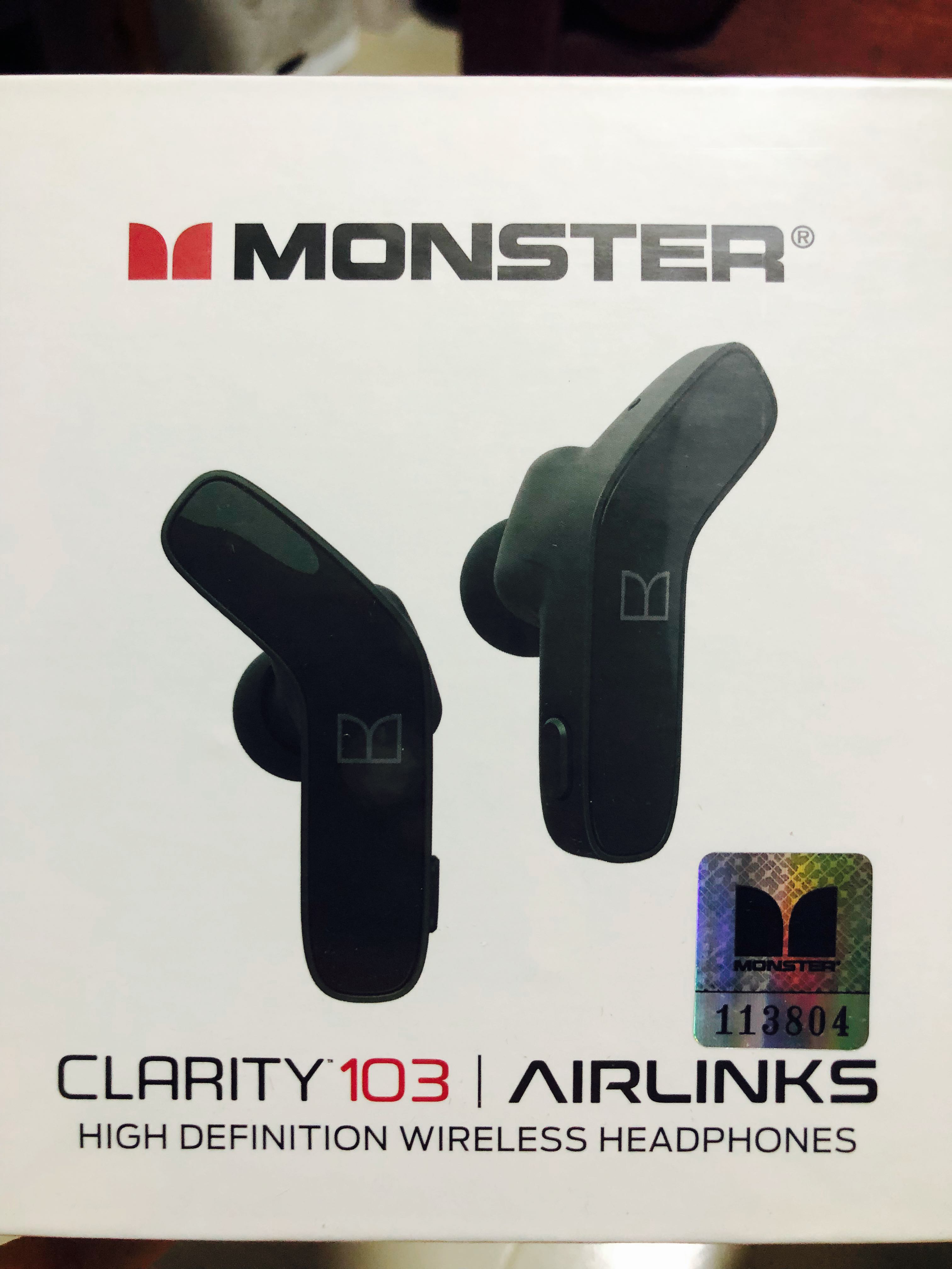 Monster Clarity 103 Airlinks