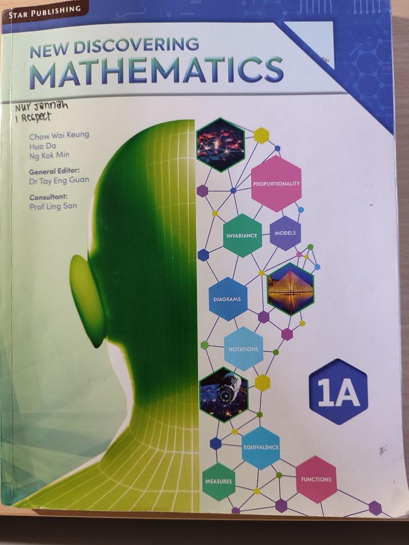 New Discovering Mathematics Textbook 1A, Hobbies & Toys, Books ...