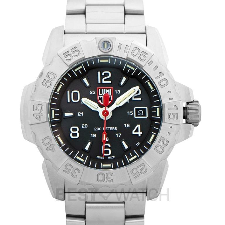 NEW Luminox Navy Seal Steel 3250 Series Quartz Black Dial Stainless Steel Men s Watch XS.3252.L Luxury Watches on Carousell