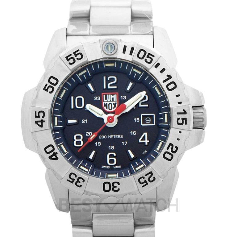 NEW Luminox Navy Seal Steel Quartz Blue Dial Stainless Steel Men s Watch XS.3254